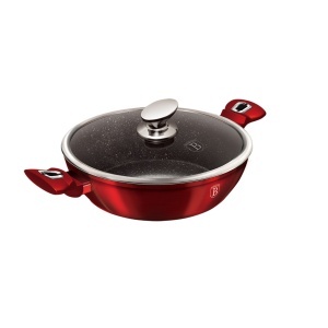 Cratita cu capac 24 cm Burgundy Berlinger Haus BH 1262N