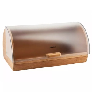 Cutie de paine cu capac transparent, bambus Kinghoff KH3216 - Img 1