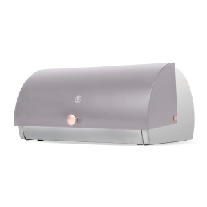 Cutie paine cu recipiente Taupe Berlinger Haus BH 6834, inox, gri