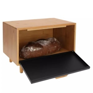 Cutie pentru paine neagra Klausberg KB7399