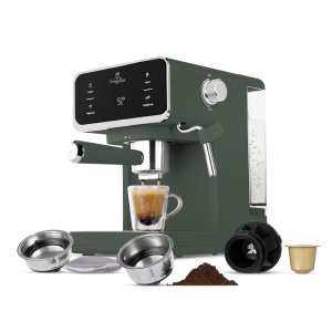 Espressor digital 3 in 1 Matte Green Berlinger Haus BH/9850 - Img 2
