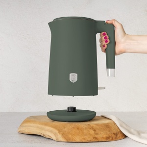 Fierbător de apă cu pereți dubli, 1,7 L – Berlinger Haus Green Matte BH 9924, verde mat - Img 5