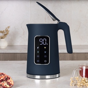 Fierbător de apă digital cu temperatură reglabilă, 1,7 L, 2200 W – Berlinger Haus Deep Sea BH 9767, albastru mat, menținere la cald - Img 5
