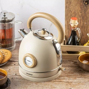 Fierbator de apa model rustic 1.8 l Klausberg KB7906 crem - Img 5