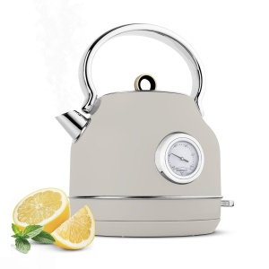 Fierbător de apă retro Berlinger Haus BH 9515, 1.7 L, Sahara - Img 4