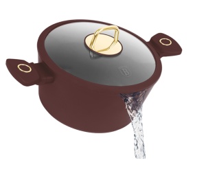 Oala cu capac 24 cm,4.1 litri Leonardo Collection Berlinger Haus BH 8041