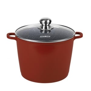 Oala Aluminiu+Capac 24x18cm, 8.2 L, Calabria, Cooking By Heinner HR-JLG-D24O