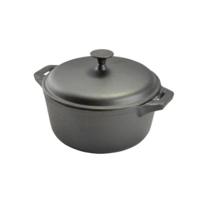 Oala fonta pura cu capac 26 cm , 5.2 L Perfect home 15524 - Img 3