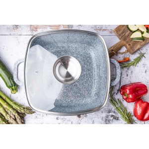 Oala cu capac 28x28 CM 6,5L Klausberg KB7532