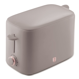 Prajitor de paine Taupe Berlinger Haus BH 9701, gri deschis mat, capac detasabil anti-praf