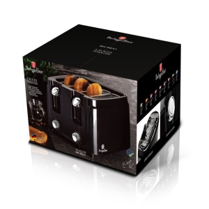 Prajitor paine 4 felii Black Vantage Collection Berlinger Haus BH 9241