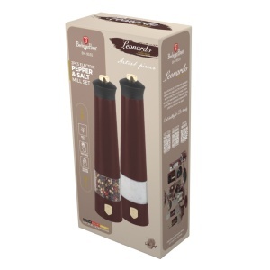 Set 2 rasnite pentru sare si piper Leonardo Berlinger Haus BH 9555 - Img 6