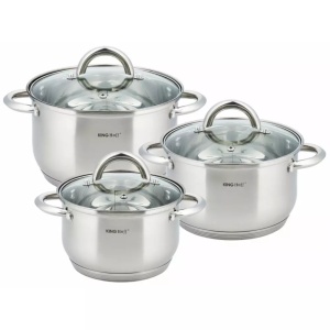 Set de oale, 6 piese, din oțel inoxidabil Kinghoff KH-4447