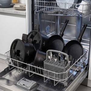Set oale și tigăi 15 piese Black Rose Berlinger Haus BH 8463, negru mat, înveliș TitanPRO, capace din sticlă, pentru inducție - Img 4