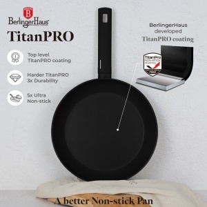 Set oale si tigai cu capace 15 Matte Black Piese Berlinger Haus BH 8198, negre, antiaderente, compatibile inductie - Img 5