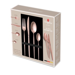 Set tacâmuri 24 piese Berlinger Haus BH 2641, rose gold - Img 6