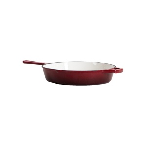 Tigaie fonta emailata Andreas, Homla, 26 cm, visiniu ombre 777554