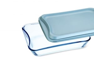 Vas rectangular cu capac plastic 3.5 L Simax 7226/D