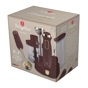 Blender de mână cu accesorii 6 în 1 Leonardo Berlinger Haus, BH 9563 - Img 8