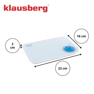 Cantar de bucatarie cu indicator calorii Klausberg KB-7938 - Img 4