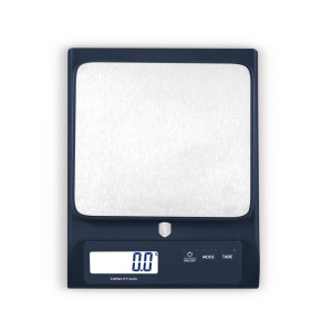 Cântar de bucătărie digital 6 kg, platformă inox – Berlinger Haus Deep Sea BH 9918, albastru mat, funcție tara