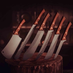 Cutit pentru carne cu lama de 24.1 cm Churrasco Black Tramontina 22844110, fabricat in Brazilia - Img 4