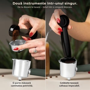 Espressor 3 in 1 Matte Green Nordic Berlinger Haus BH/9857 - Img 10
