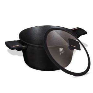 Oala cu capac, 28 cm antiaderenta cu titan Monaco Collection Berlinger Haus BH 8262N