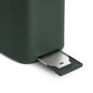 Prăjitor de pâine cu fante extra-late, 750 W, 6 niveluri – Berlinger Haus Green Matte BH 9705, verde mat, capac anti-praf - Img 8