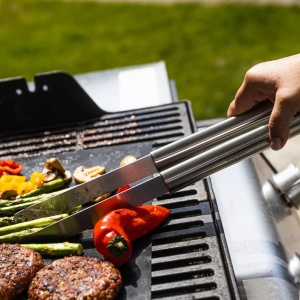 Set 3 ustensile pentru gratar, inox, Kinghoff KH1919 - Img 2