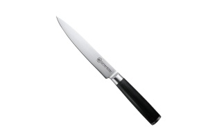 Set 4 cuțite Damasc Konstanz Carl Schmidt Sohn: bucătar 20 cm, santoku 18 cm, feliat 18 cm, utilitar 9 cm - Img 5