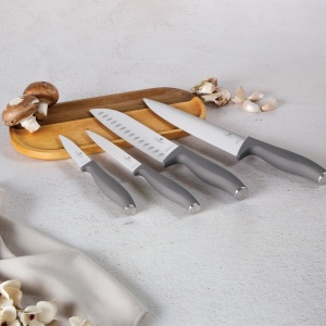 Set 4 cutite Taupe Berlinger Haus BH 2960