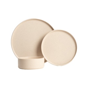 Set de masa Famelio, Homla, 18 piese, crem 794209