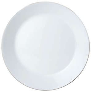 Set farfurii 18 piese alb cu detalii argintii Kinghoff KH1877 - Img 3