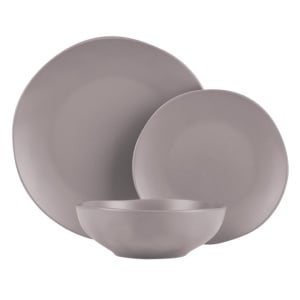 Set farfurii 18 piese Taupe Collection Berlinger Haus BH 10023