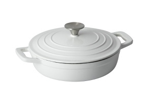 Set oale de fonta 7 piese XANTEN CARL SCHMIDT SOHN 098405, alb, compatibil toate tipurile de plite - Img 3