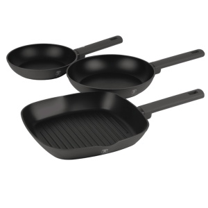 Set tigai antiaderente Anthracite Berlinger Haus BH 8139, inductie, curatare usoara