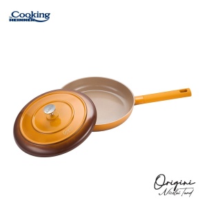Tigaie Aluminiu Turnat + Capac 26x5cm, Nicolai Tand, Origini, Cooking By Heinner HR-BJK-26T