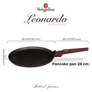 Tigaie clatite 28 cm Leonardo Collection Berlinger Haus BH 8026 - Img 4