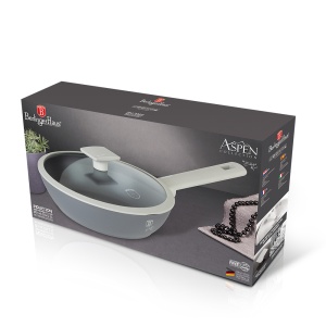 Tigaie cu capac antiaderenta cu titan 24 cm Aspen Collection Berlinger Haus BH 7069