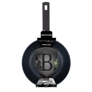 Tigaie wok 28 cm antiaderenta cu titan Monaco Collection Berlinger Haus BH 7091