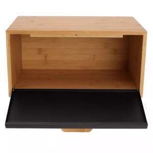 Cutie pentru paine neagra Klausberg KB7399