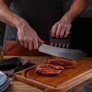 Cutit pentru carne cu lama de 24.1 cm Churrasco Black Tramontina 22844110, fabricat in Brazilia - Img 5