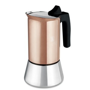 Espresor inox 9 cafele Metallic Line Rose Gold Editions Berlinger Haus BH 8550