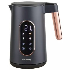 Fierbator de apa 1.7 L Klausberg KB7892 negru-auriu - Img 1