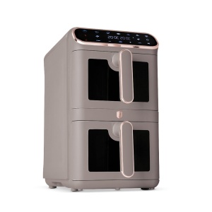 Friteuză cu aer cald dublă Taupe Berlinger Haus BH 9804 - Img 4