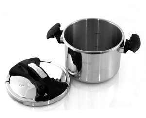 Oala sub presiune, inox, 8L Royalty Line RL-PS8L