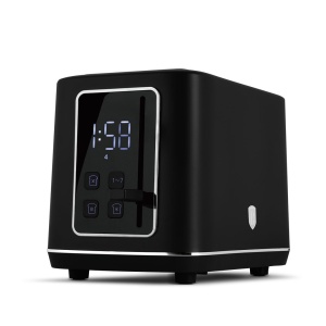 Prăjitor de pâine digital cu afișaj LED, 7 niveluri – Berlinger Haus Matte Black BH 9660, negru mat, funcții Defrost și Reheat - Img 6