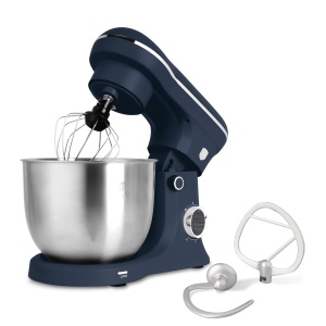 Robot de bucătărie planetar 1500 W, bol inox 5 L – Berlinger Haus Deep Sea BH 9763, albastru mat, 6 viteze, 3 accesorii - Img 4