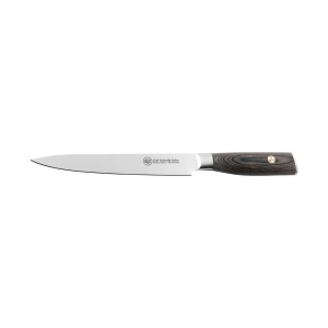 Set 3 cuțite Apex Carl Schmidt Sohn pentru carne și pâine: bucătar, feliat și pâine, 20 cm, mâner lemn pakka - Img 4